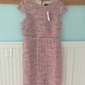 NWT JCrew Business Casual Tweed Dress
